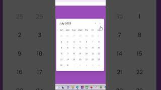 Create A Dynamic Calendar in HTML CSS & JavaScript