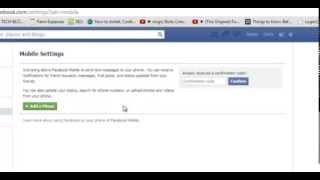 How To Remove a Facebook Phone Number