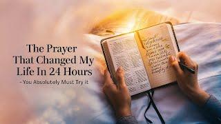Why is prayer so important ? Listen in silence to this profound prayer - morning prayer