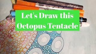 Circles Octopus Tentacle Art