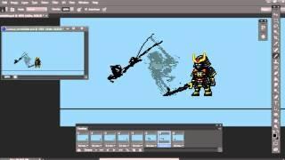 Planet Centauri - How to pixel art 3 : Shadow Armor attack animation!