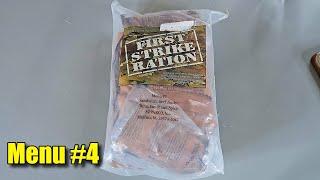 Tasting US Military MRE First Strike Menu #7 Meal Ready to Eat   24 Hour Ration