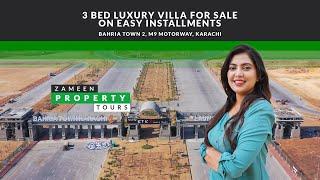 Zameen Property Tours - 3 Bed Luxury Villa For Sale On Easy Installments In Bahria Town Karachi 2