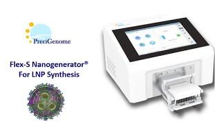 Flex-S LNP lipid nanoparticle synthesis instrument, small volume output 100uL