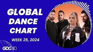 Top 40 Global Dance Songs Chart | June 22, 2024 (Week 25)