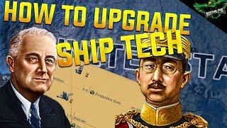 HOI4 MTG How to Get Upgrades for the Ship Designer | Hearts of Iron 4 Man the Guns Expansion Guide