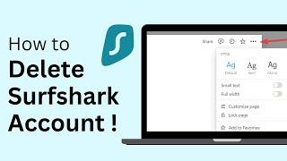 How To Delete Surfshark Account !