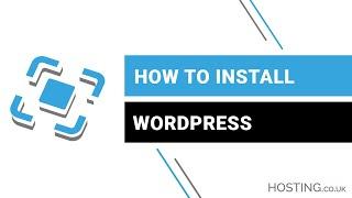 How to install WordPress in cPanel | Hosting.co.uk