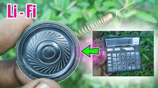 clear sound wireless audio amplifier circuit | Used old calculator