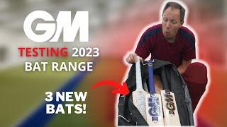 We are the FIRST players to use the NEW GUNN & MOORE 2023 CRICKET BATS | Serious Cricket