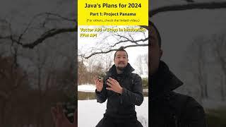 Project Panama's Plans for 2024 #Java #OpenJDK #IJN