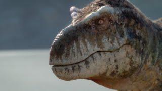 Tyrannosaurus rex screen time (prehistoric planet season 2)