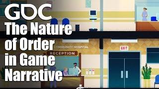 The Nature of Order in Game Narrative