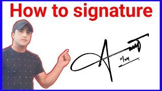 How to signature your name | How to make a signature