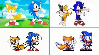 ALL Classic Sonic and Tails Dance