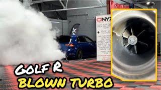 GOLF R BLOWN TURBO WHILE DOING STAGE 2 *WENT HORRIBLY WRONG*