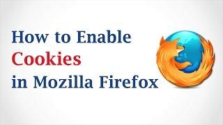 How to Enable Cookies in Mozilla Firefox Browser