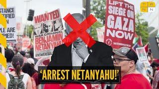 BREAKING: 'Arrest Netanyahu!': Massive protests hit DC as Israel PM addresses Congress