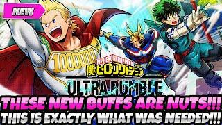 *THESE BRAND NEW BUFFS ARE ABSOLUTELY NUTS!* THIS IS EXACTLY WHAT WAS NEEDED! (My Hero Ultra Rumble