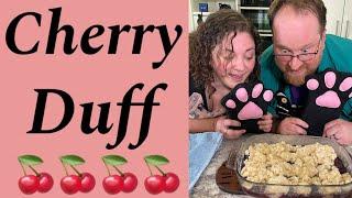 What in the world is cherry duff? A Vintage Recipe #blackcatkitchen