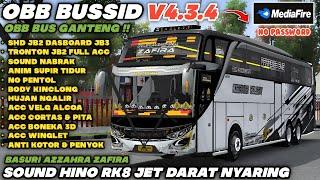 UPDATE OBB BUSSID V4.3.4 TERBARU SOUND HINO RK8 JET DARAT NYARING | SUPPORT APK LAIN!!