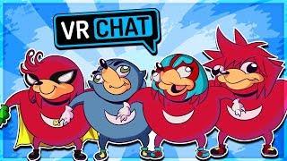 YOU DO NOT KNOW THE WAY - Ugandan Knuckles Tribe! (VRChat Funny Moments)