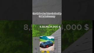 car saler simulator unlimited money #shorts #carforsale #short