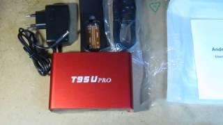 Sunvell T95U PRO S912 TV Box  unboxing