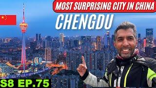 22 Million People live in this City of China  S8 EP 75 | Chengdu | Pakistan to Japan Motorcycle