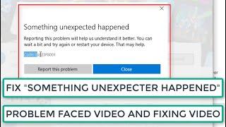 How To Fix Something Unexpected Happened ( Error: 0x803F8001) In Microsoft Store