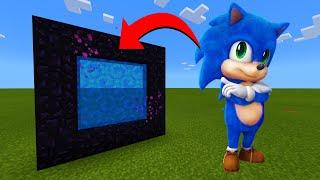 How To Make A Portal To The Baby Sonic Dimension in Minecraft!