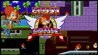 Sally Acorn in Sonic The Hedgehog-Playthrough