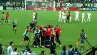 euro 2008 Spain vs Italy winning PK