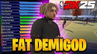 MY 6’7 SPEED BOOSTING STRETCH DEMIGOD IS THE BEST BUILD ON NBA 2K25!!