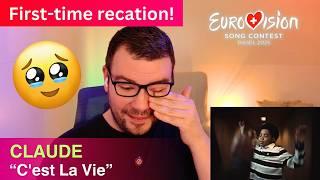  Claude - "C'est La Vie" | Reaction | Netherlands | Eurovision Song Contest #netherlands #claude