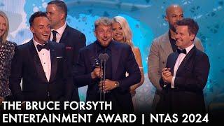 I'm a Celebrity | Bruce Forsyth Entertainment Award winner at the National Television Awards 2024