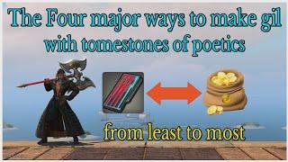 How to make gil with your poetic tomestones