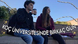 Koç Üniversitesi Yaz Geldi! Kütüphanede ders çalışıyoruz! benimle birkaç gün!