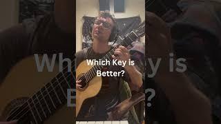 Which Key is better? F# major or E major? #classicalguitarmusic #baroquemusic #dowland