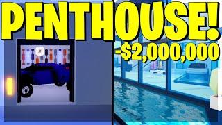 I SPENT $2M ON NEW APARTMENTS... (Roblox Jailbreak)