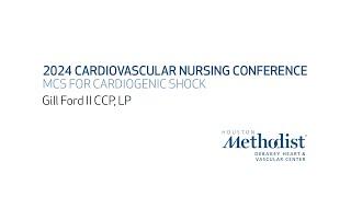 MCS for Cardiogenic Shock