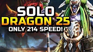 Urogrim Solo Dragon 25 Only 214 Speed (Post Nerf) 100+ Runs