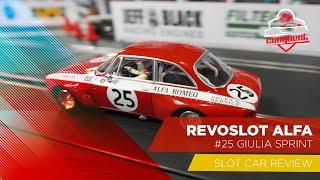 SLOT CAR UNBOXING & REVIEW RevoSlot Alfa Romeo GTA No 25 Twin Pack