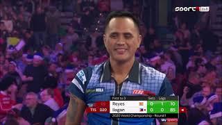 26) Cristo Reyes vs Lourence Ilagan 2020 PDC World Darts Championship 2019.12.17 Round 1