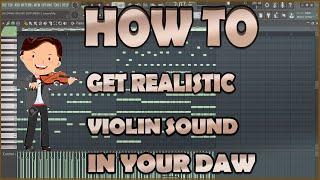 How to make Epic Realistic Violin Pattern : EDM [FL Studio Tutorial ]+ Free FLP