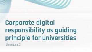 Digitainability – Corporate digital responsibility as guiding principle for universities