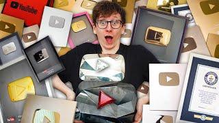My $500,000 Youtube Play Button Collection