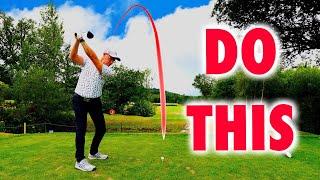 How to stop pulling your tee shots - driver golf swing tips