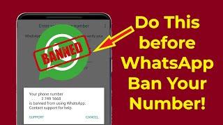 Do This Before WhatsApp Ban Your Phone Number!! - Howtosolveit