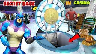 Secret Base In Casino|Secret Base In Rope Hero Vice Town|Secret Base|rope|@darkspider2.044